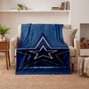 Dallas Cowboys Soft Warm Flannel Blankets Comfortable Blanket for Home Decoration Gifting