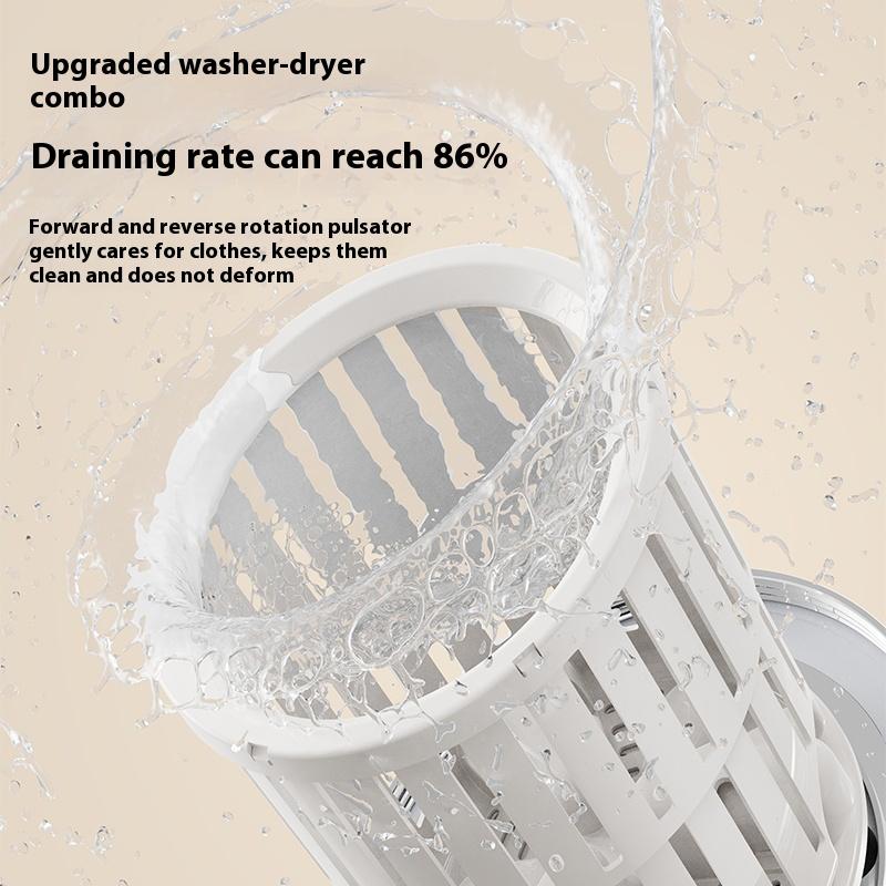 Rechargeable Washing Machine and Dehydrator, Mini Small Underwear and Socks Washing Machine, Wireless Portable Dehydrator Washing Machine