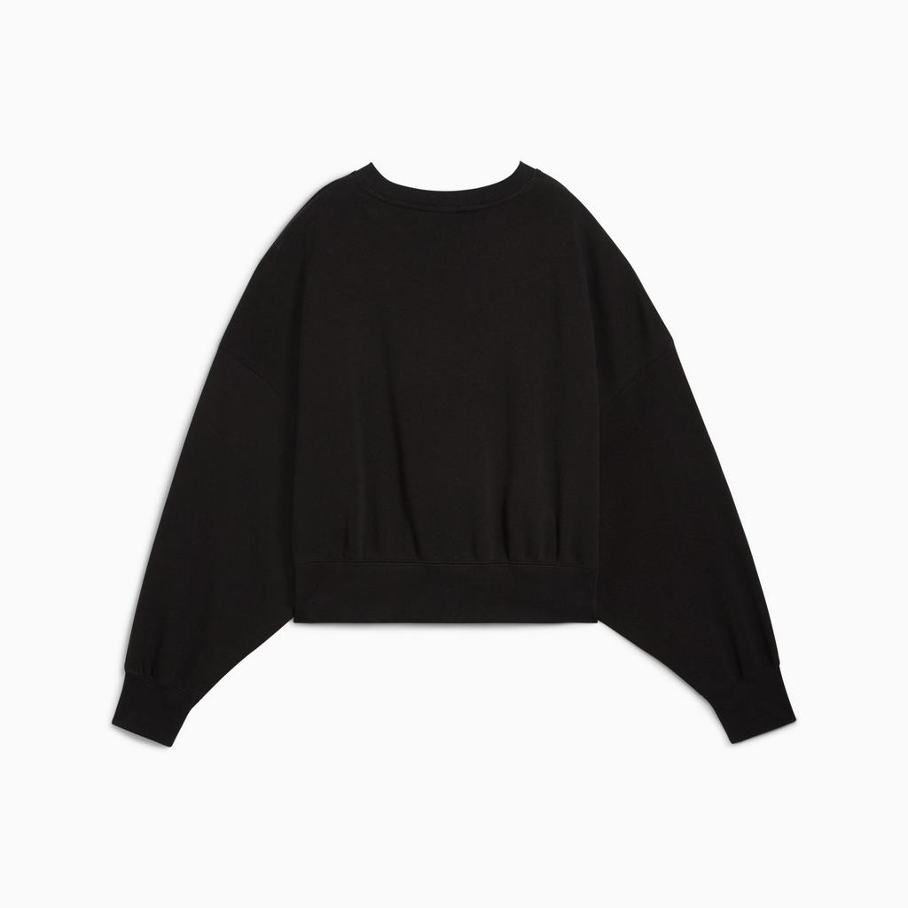 Puma WARDROBE ESS OVER-OVERSIZED TR women's sweatshirt black 62974801 size XL