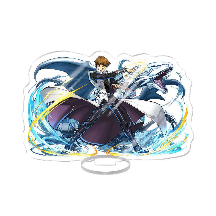 

Anime YuGiOh Yu-Gi-Oh! VRAINS Acrylic Stand Figure Model Desktop Ornaments Doll Yusaku Fujiki Keychain Pendant friend Toy Gift 15 cm
