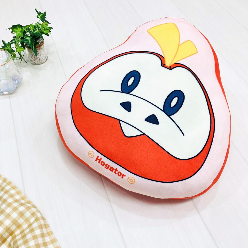 MORIPiLO Pokemon Cushion Hogator 30x25x8cm Character Goods Hugging Pillow Plush Pokemon Red Morishita 4621545