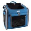 Hunde Fahrradkorb, Erweiterbarer Weichwand Haustiertrage Rucksack mit 4 offenen Türen, Zusammenklappbarer Hunde Fahrradträger 15 lbs Weichwand Do