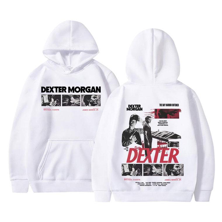 TV Play Dexter Morgan The Bay Harbour Butcher Hoodie Men Women Casual Oversized Sweatshirt Men's Fashion Vintage Hooded Pullover