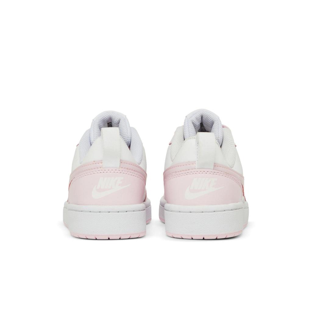 Nike Court Borough Low 2 SE Grade School 'White Pink Foam' (Unisex) White / Pink Foam Kids' Skateboarding Shoes DQ0492 100