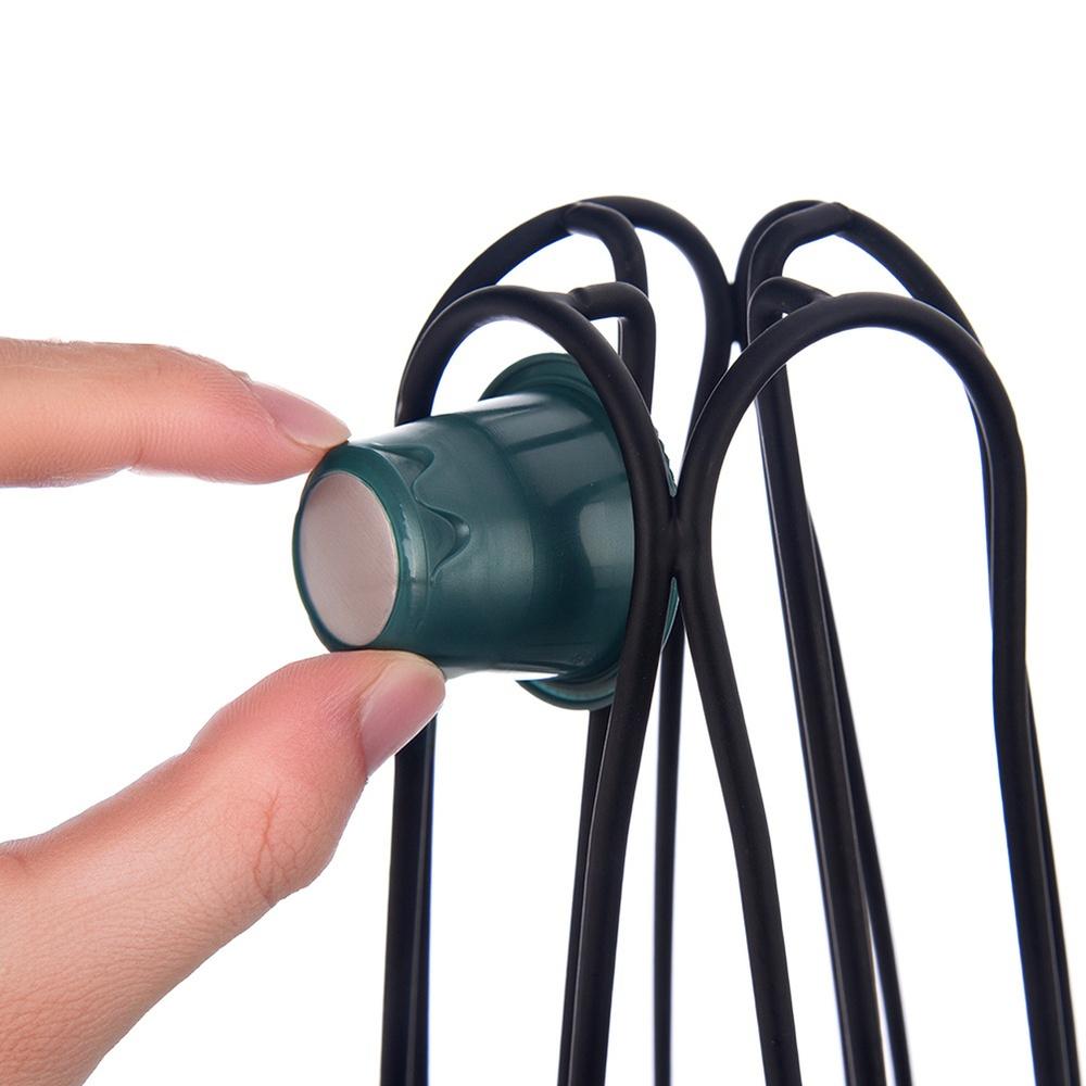 Stojak na Kapsułki Nespresso do Kapsułek Kawy Organizer Podajnik Metalowy