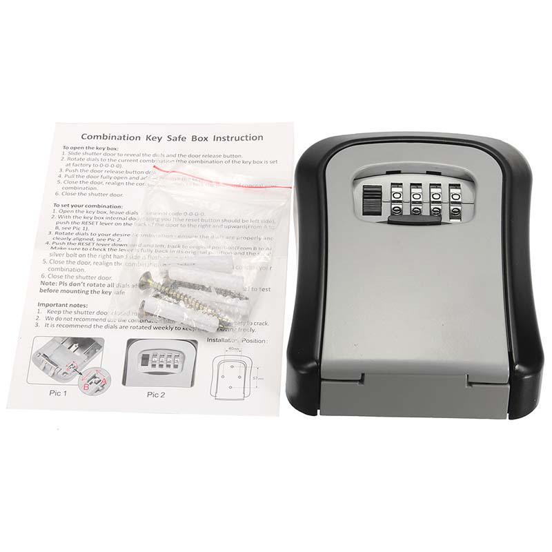 Safes Wandmontage Schlüsselaufbewahrung Sicherheitsschloss