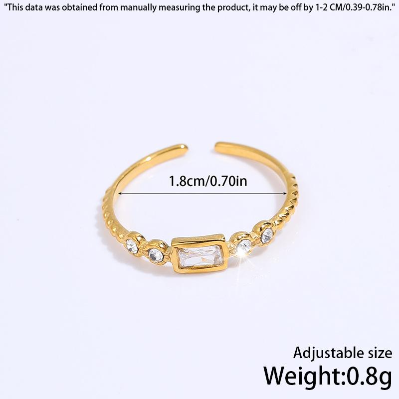 New Stainless Steel Ring - Stylish and Simple, Featuring Butterfly Wheat Ears, Versatile and High-end Style Finger Ring, Titanium Steel Ring