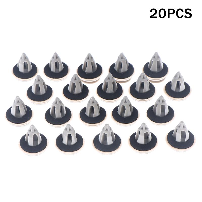 20Pcs Car Door Panel Clips Suitable For E88 F45 E36 E46 E90 E91 F32 F33 Car Door Panel Clips/Clips серый