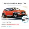 For Hyundai Kona 2017 2018  Kauai Car Wiper Blade Front Windscreen Windscreen Windshield Wipers Car Accessories J Hook