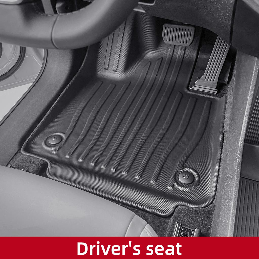 for Volvo EX30 2026 2026 Car Floor Mats Cargo Liner Trunk Pad TPE 3D Foot Mat Backrest Liner Waterproof Accessories Black