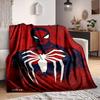 1Pc Spiderman Spiderverse Blanket Soft And Comfortable Casual Warm Camping Travel Christmas Halloween Xmas Gift M928435