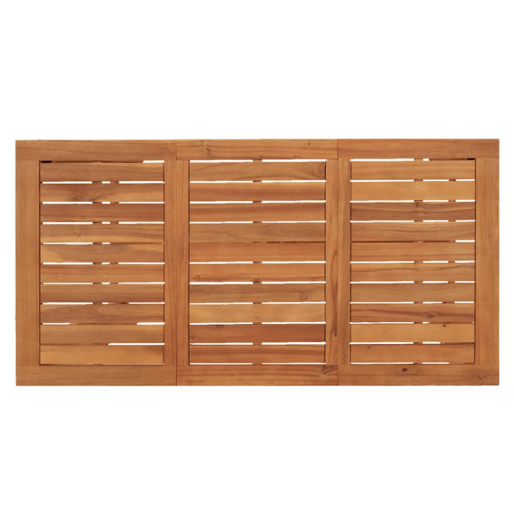 Garden Bar Table 120 x 60 x 105 cm Solid Acacia Wood