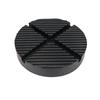 Floor Slotted Car Rubber Jack Pad Frame Protector Guard Adapter Jacking Disk Pad Tool for Pinch Weld Side Lifting Disk 12.5cm