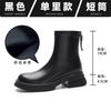Small Martin boots women's British style 2025 new spring and autumn single boots summer thin boots thick-soled leather short boots