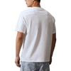 Calvin Klein Minimalist Printed Casual Crew Neck Short Sleeve T-Shirt Men Tops Moonlight-White J325362-YAF