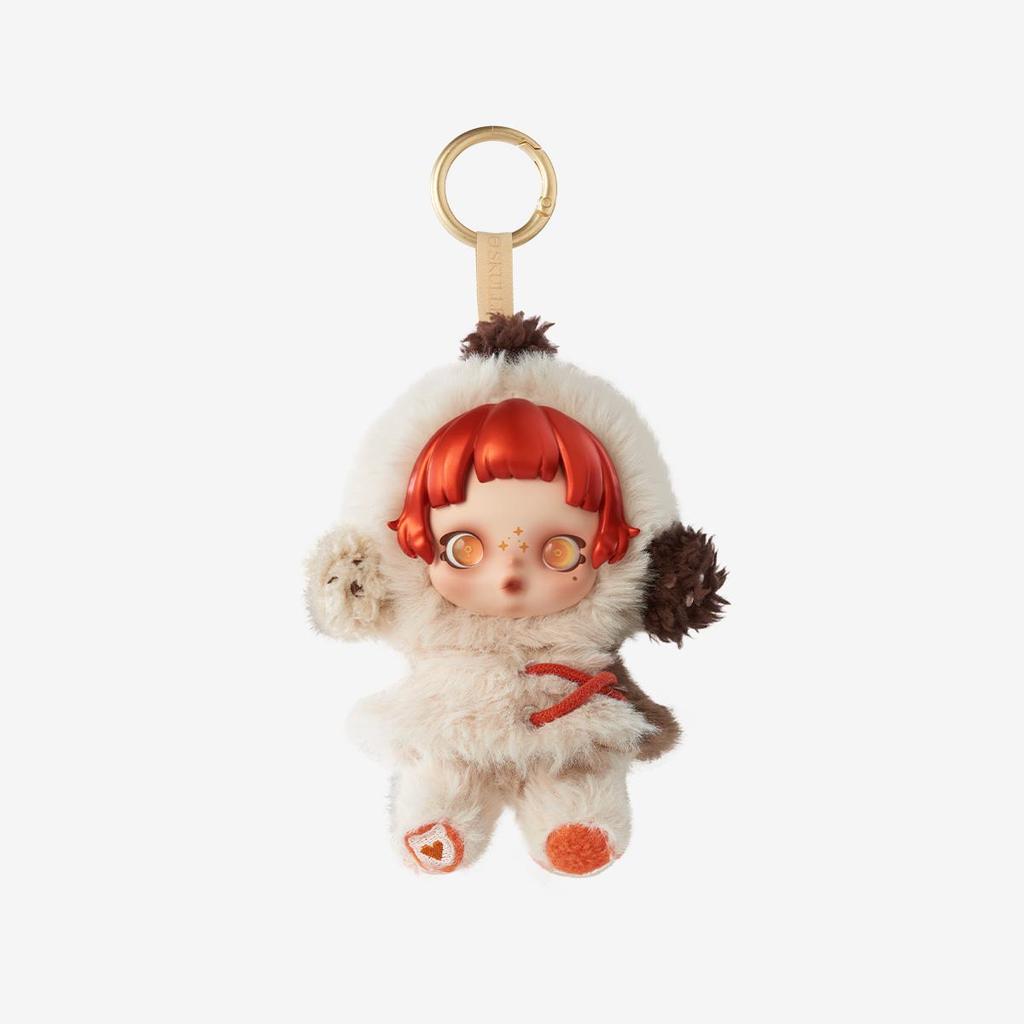 POP MART × SKULLPANDA "Vintersymfoni" Serie Offisiell Plysj Blindboks (Enkelt boks eller komplett 6-delt sett tilgjengelig)