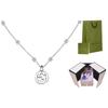 Gucci Interlocking Double G Pattern Shiny 925 Silver Necklace Women necklace 479221-J8400-8106