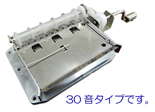 3594 PPLS [Hand-Crank DIY Music Box Series] 30-Note Organito with Puncher and Blank Sheet Music