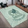 Custom Name,Mexico National Football Team Home Sofa Decoration for Living Room & Bedroom, Non‑Slip Play Flannel Floor Mat for Game Room