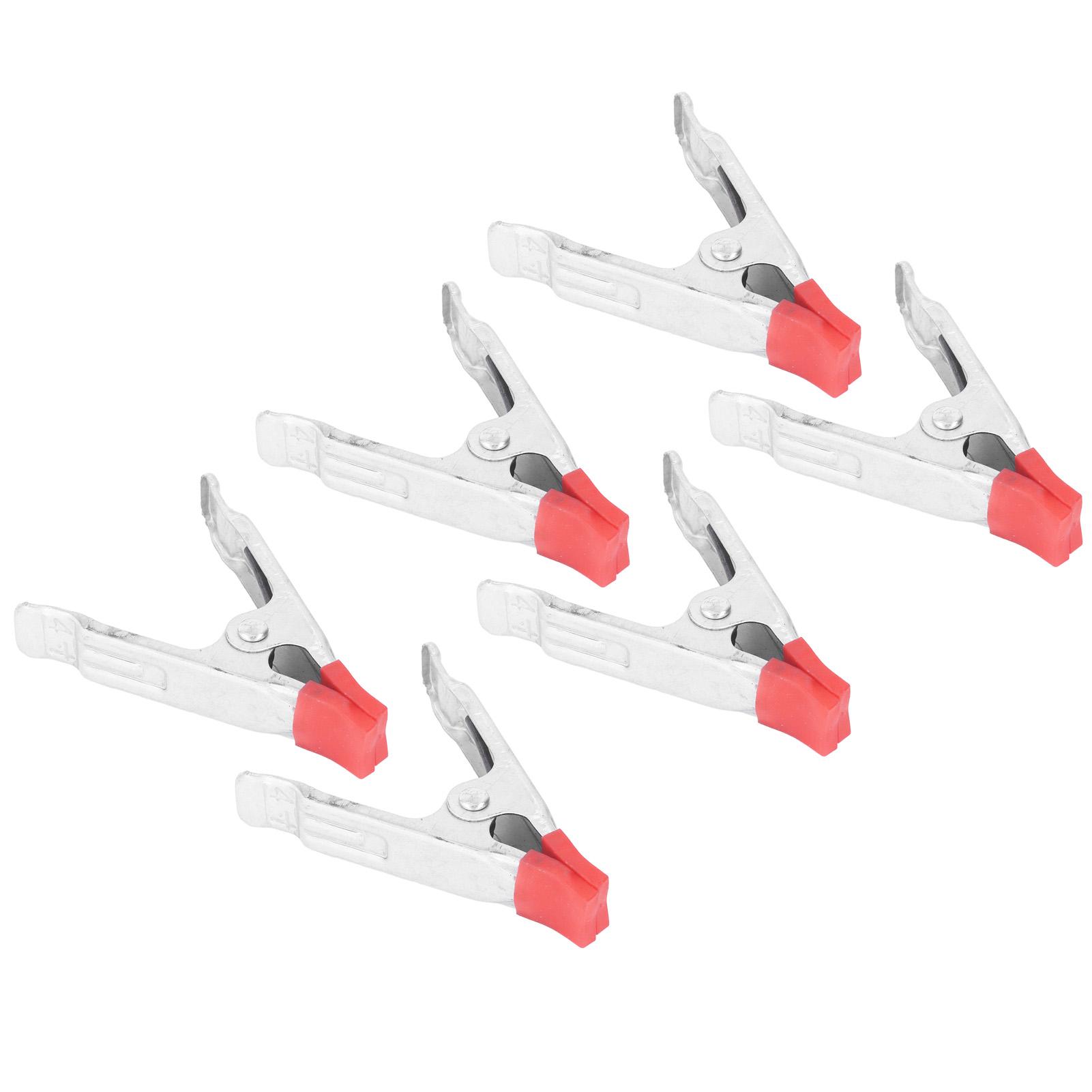 

Набор пружинных зажимов 20 шт. 4 дюйма Деревообрабатывающий Прочный Сверхмощный Ручной инструмент для Водопроводной трубы Деревянной доски