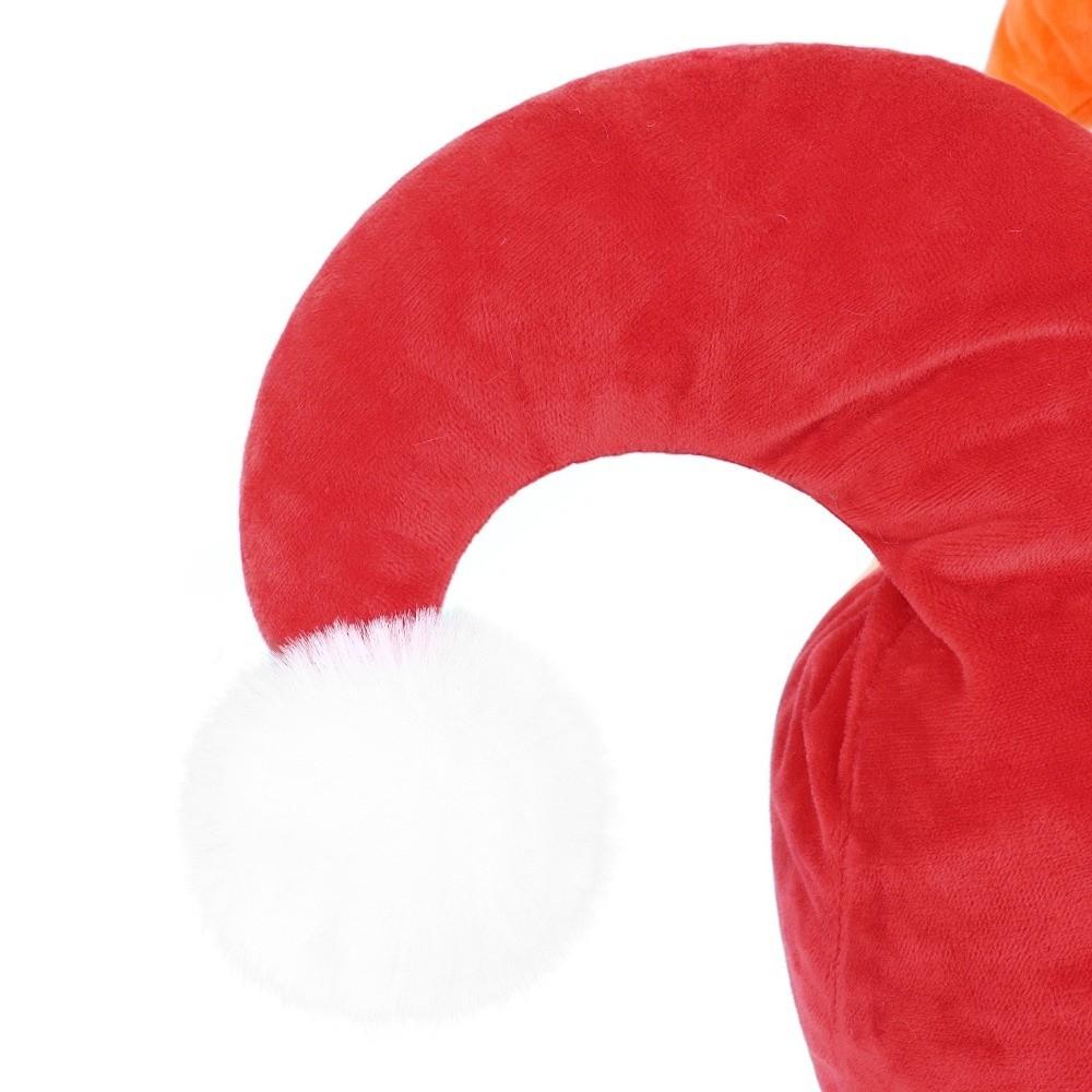Color Block Clown Hat with White Pom Poms Joker Hat Funny Halloween Party Hat Adult Funny