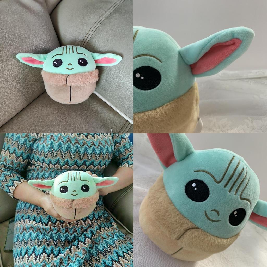 Peluche Carino Baby Yoda in Taglie da 5 o 10 Pollici con Imbottitura Elastica Ultra-morbida