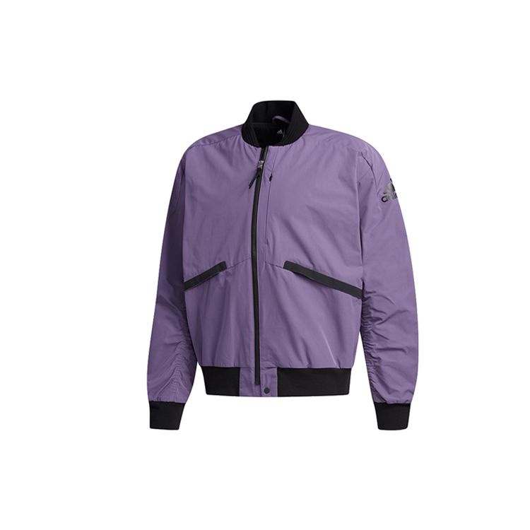 

Adidas Woven Slim Fit Jacket Мужская верхняя одежда Tech-Purple Black FM9384