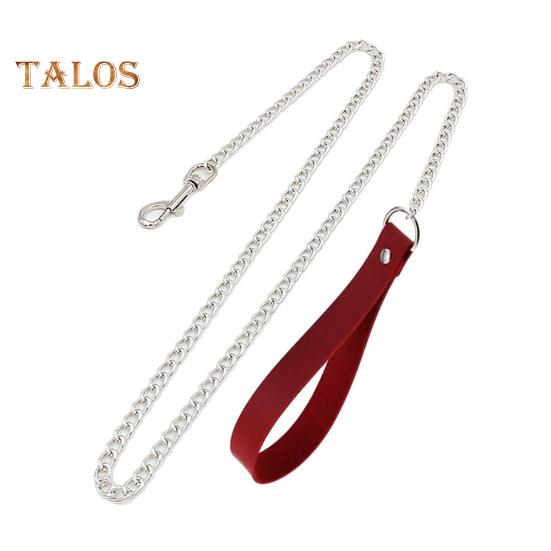 2Pcs/Set Rivet Necklace with Leash Adjustable Length Rivet Decor Collar Rope Set Couple Sexy Necklace Adult Erotic Products