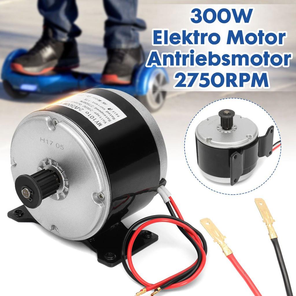 250W 24V 2750 U/min DC Elektromotor Gebürstet Für E-Bike Roller Go-Kart MY1016 Motor Controller Griff Elektromotor