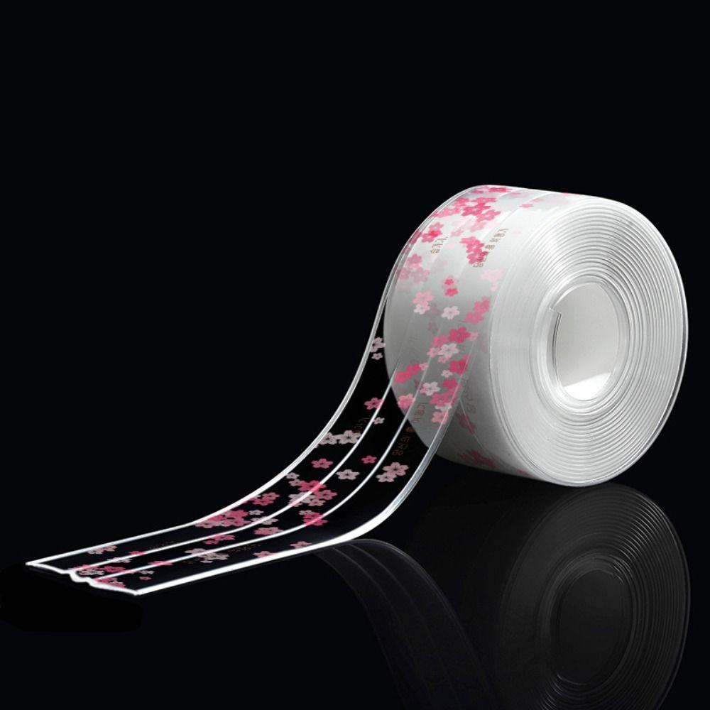 Self Adhesive Caulk Tape Mildew-proof Sealing Tape Professional Shower Tile Sealer  Household