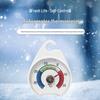 Precision Refrigerator & Freezer Thermometer with Hook for Home and Restaurant
