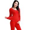 Langsha Women's Seamless Thickened Fleece Thermal Base Layer Top