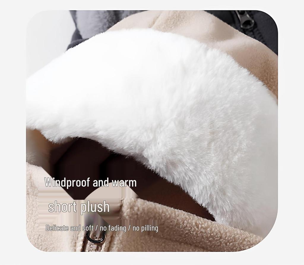 Damen Winter Radhelm-Innenfutter: Warmer, winddichter und kältefester Fleece mit integriertem Schal und Maske. Geeignet für Männer und Frauen.