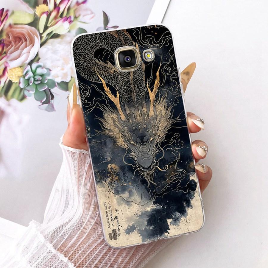 For Samsung A5 2016 2017 Case A520F Cover butterfly Silicone TPU Soft Back Cover Case For SamsungA5 2016 A510F Protective Shell