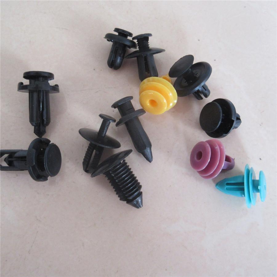 300 PCS Car Auto Plastic Rivets Push Type Panel Retainer Fastener Clip With Box