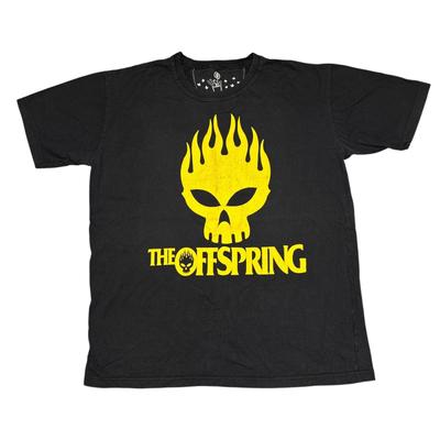 The Offspring Shirt Large Black Tour Concert Punk Rock Band Tee Green Day Y2K