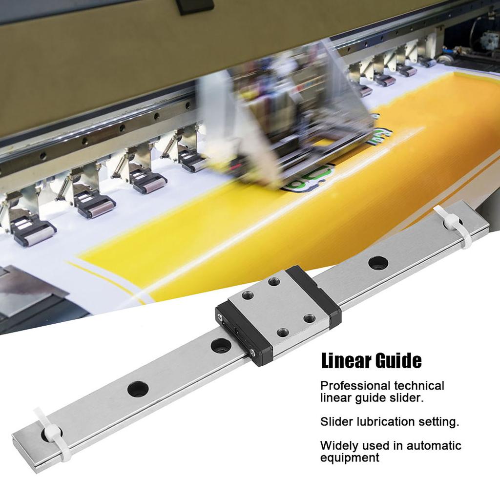 Linear Rail, 170mm Linear Rail Slide Linear Bearing Steel for Automatic Equipment