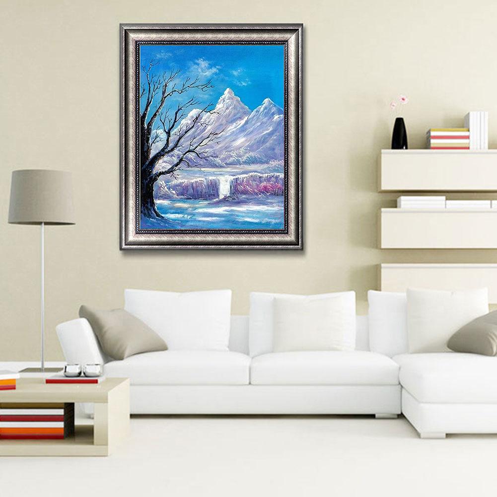 Buy 5D DIY Full Drill Diamond Painting Wonderful Tree Cross Stitch ...