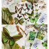 Colorful Butterfly Label Glowing Sticker Craft Materials Suitable for Classroom Decorations Party Favors Craft Set