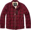 Demi-season Jacket Brandit Classic Sherpa Transition Jacket Red Black