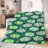 PokeMon Anime Print Blanket Warm  Comfortable Flannel Blanket Suitable for Bedrooms, Sofas, Beds, Chairs, Picnics, Travel