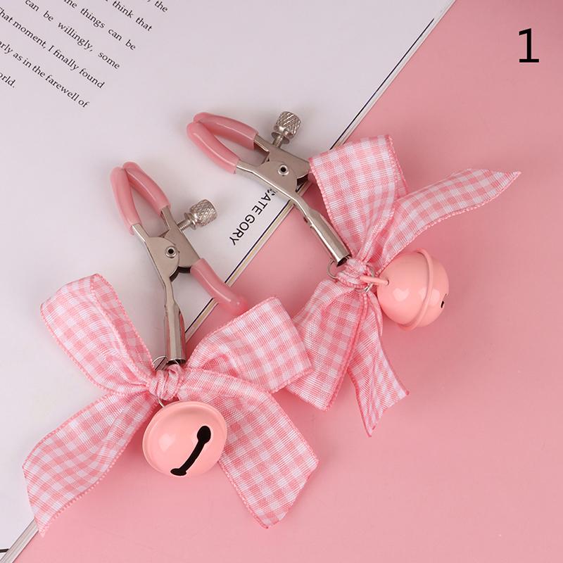 Adjustable Nipple Clamp Breast Small Bell Adult Fetish Flirting Teasing Sex Toys