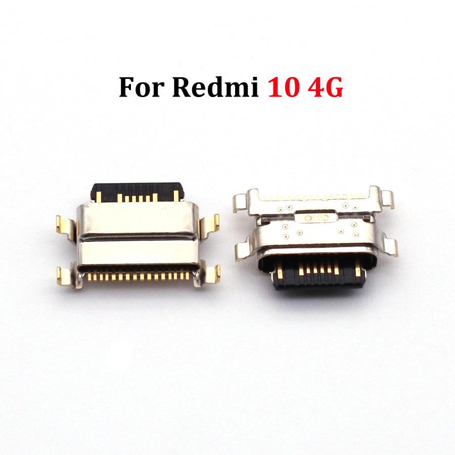 5pcs USB Charging Port Dock Plug Connector Socket Repair Parts For Xiaomi Redmi 5 6 7 8 9 10 Pro 5A 7A 9A 9T 10A 10C 4G 5G