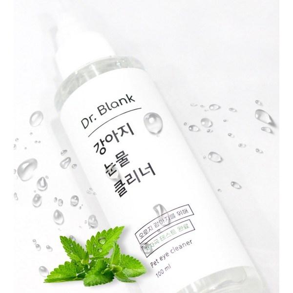 Dr. Blank hypoallergenic dog tear cleaner, 100ml, 1 piece, Korean pet shampoo