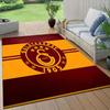 Futbol Club Barcelona2 Flannel Pattern Square Carpet,Area Rug,Carpet Rug for Living Room Bedroom Sofa Playroom Decor,Non-slip Floor Mat