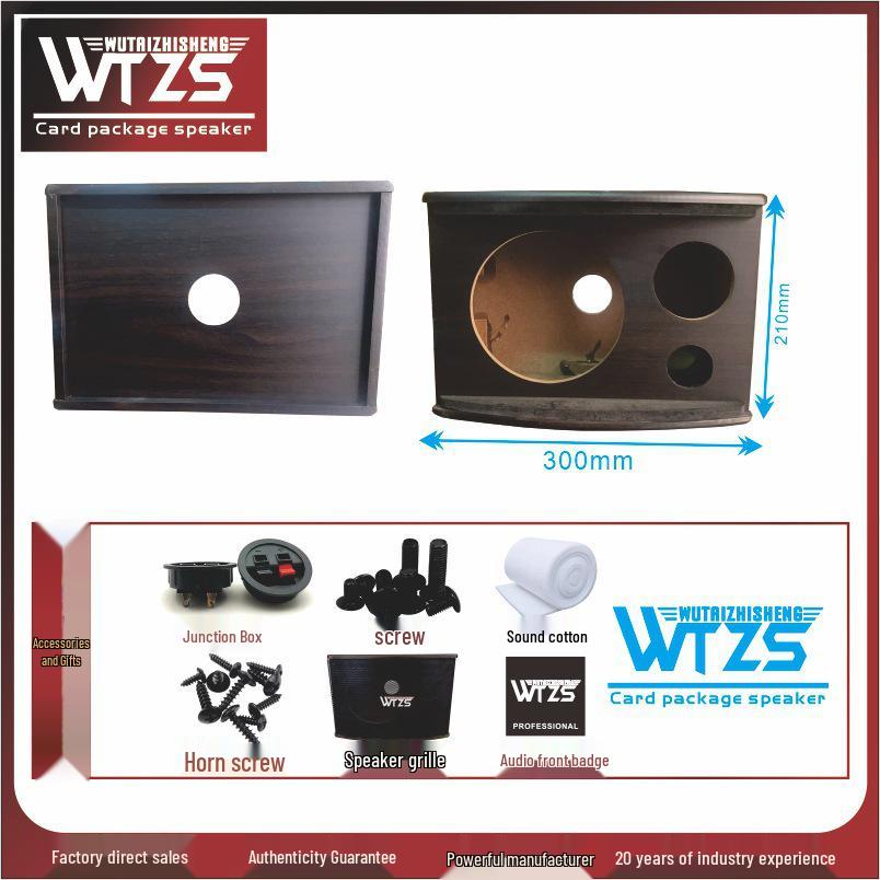 Home Audio KTV 3-Way Speaker Cabinet: 8, 10, 12 Inch Wooden Dance/Meeting