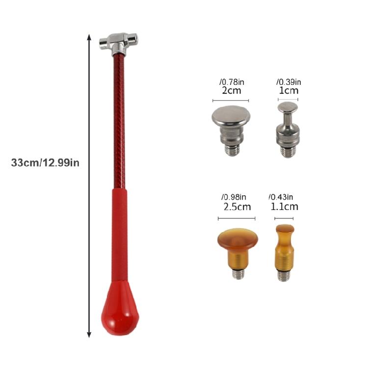 Sheet Metal Dent Removal Hammer Tap Down Tool Car Body Dent Repair Tool Restoration Tool Dent Repair Hammer
