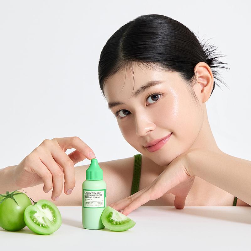 FULLY Zielony Pomidor Kwasowy 20 Zmywalne Serum Peelingujące 50ml