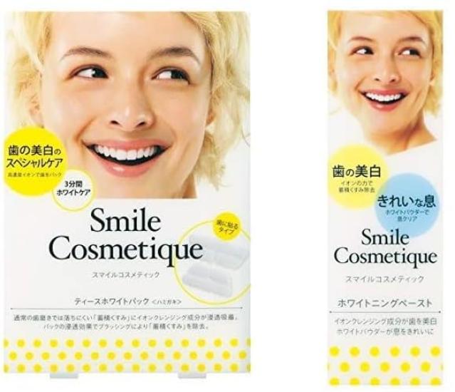 

[Set Sale] Smile Cosmetics Teeth White Pack Toothpaste & Whitening Paste 85ml