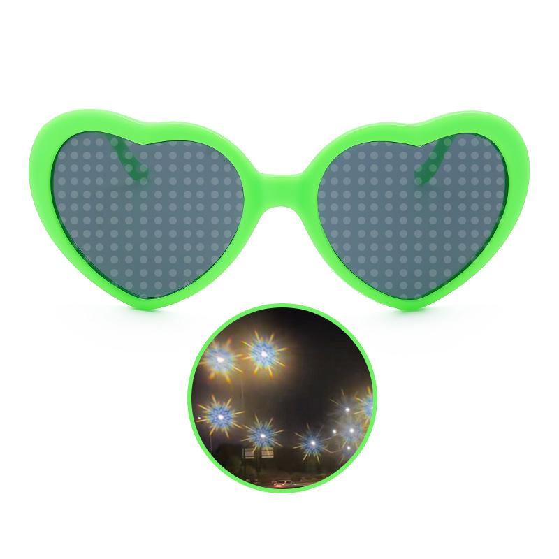 Romantic Heart-Shaped UV Protection Sunglasses - Mood Changing, Date Essential